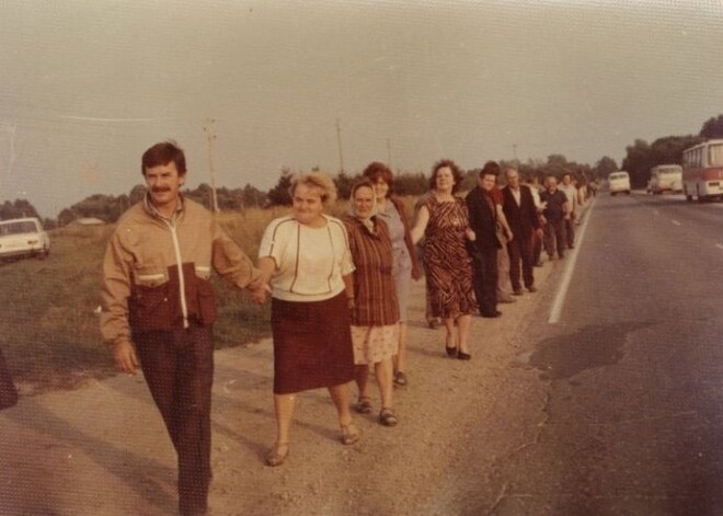 В Риге отметят 25-летие «Балтийского пути». ФОТО. ВИДЕО