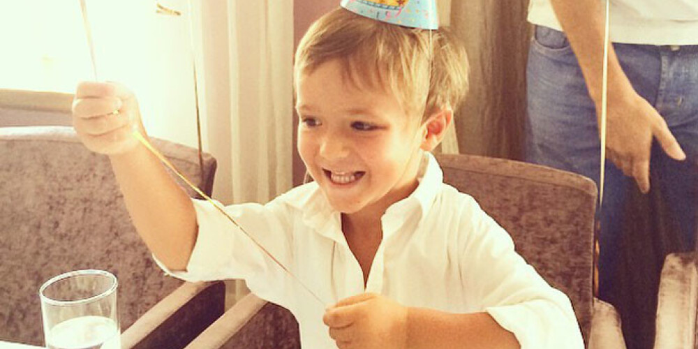 Богдан появился на свет в 2010 году от брака Алены Водонаевой с Алексеем Малакеевым