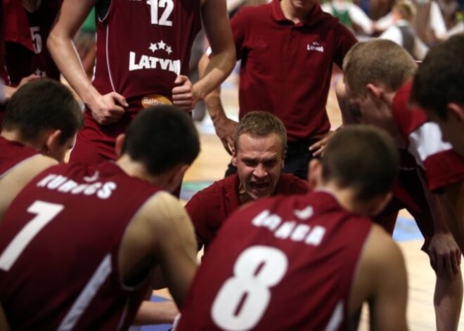 U-16 basketbolistiem trešais zaudējums pēc kārtas; ceturtdaļfinālā pret Vāciju