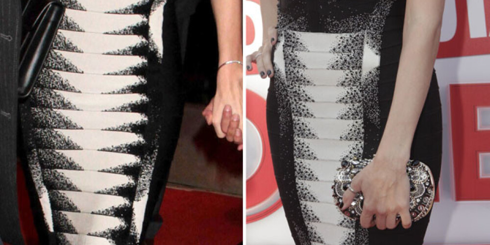 На ком платье смотрится лучше?