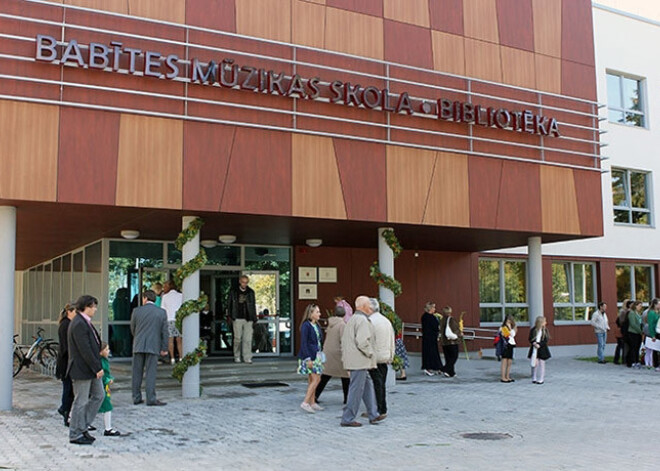 Piņķos atklāts Kultūras centrs ar divām koncertzālēm un bibliotēku. FOTO