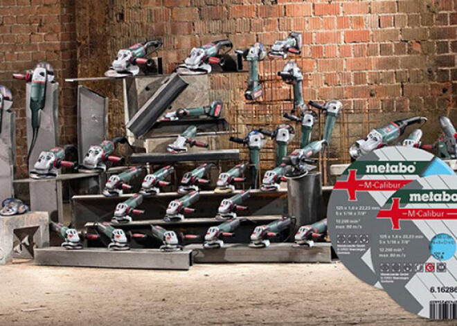 Pirmā Metabo leņķa slīpmašīna ar 1700 W jaudu