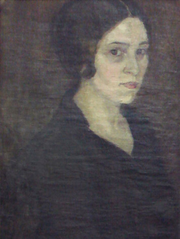 Aleksandra Beļcova. „Pašportrets” (1915 –1917., audekls, eļļa).