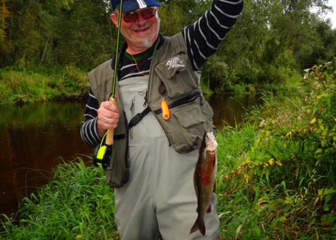 Pazīstamā mūziķa Muraveja lieliskais loms. FOTO