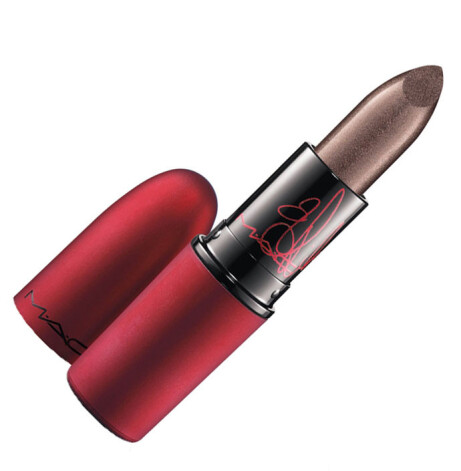 Zīmola MAC „Viva Glam Rihanna 2” lūpu krāsa, 16 dolāri (12,4 eiro), Maccosmetics.com.