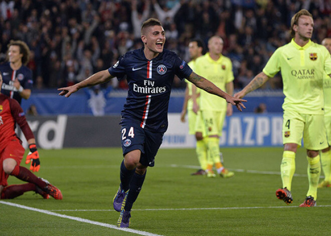 PSG rezultatīvā spēlē uzvar "Barcelona"; "Bayern" Maskavā pie tukšām tribīnēm uzvar CSKA