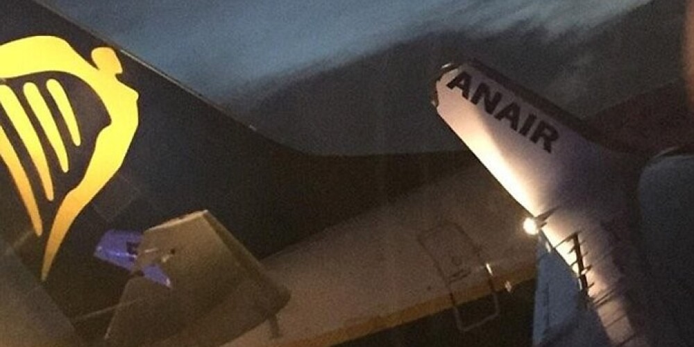 В аэропорту Дублина столкнулись два пассажирских самолета компании Ryanair
