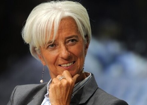 Starptautiskā Valūtas fonda vadītāja Kristīne Lagarda.