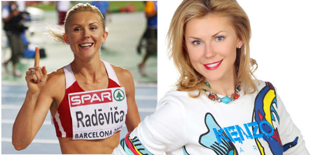 Ineta Radēviča stāsta, kā sportu nomainījusi pret televīziju un dzīvi Latvijā