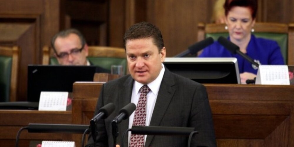 Бывший председатель фракции "Единства" Дзинтарс Закис