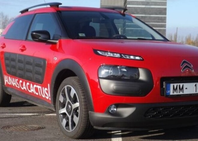 Citroen C4 Cactus: pirmie iespaidi Latvijas ceļos. FOTO