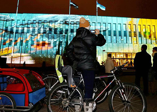 Gaismas festivālam Staro Rīga - rekordliels apmeklētāju skaits. FOTO