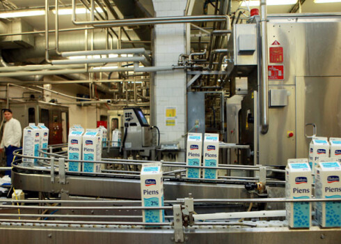"Tukuma piens" ražo vairāk nekā 180 piena produktu.