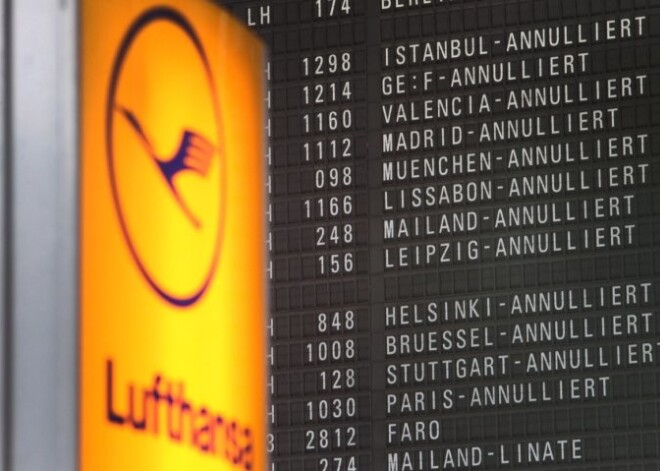 No šodienas atkal streikos "Lufthansa" piloti