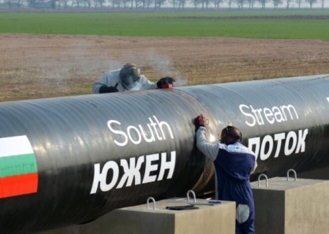 Krievija atsakās no Ukrainu apejošā gāzesvada "South Stream" realizēšanas