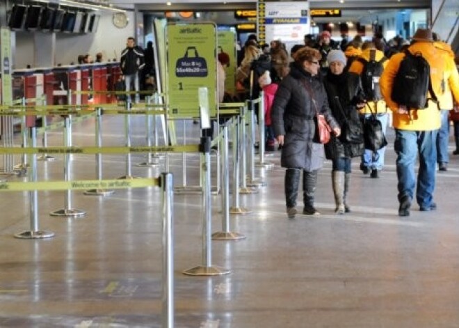 Latvijā pērn viens no mazākajiem aviopasažieru skaita pieaugumiem Eiropas Savienībā