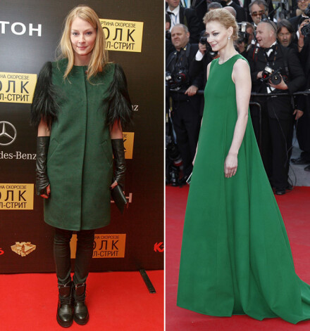 Свою фигуру Светлана Ходченкова не выставляют напоказ и зачастую выбирает достаточно просторные и бесформенные наряды