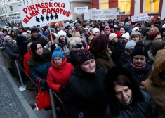 Вчера в Риге прошел пикет учителей
