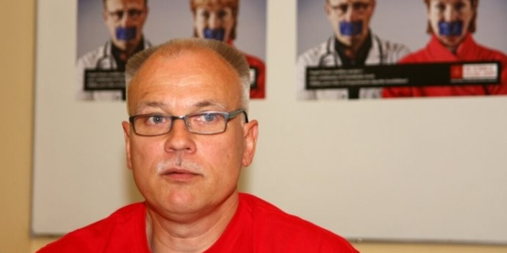 Руководитель Латвийского профсоюза работников здравоохранения и социального ухода Валдис Керис
