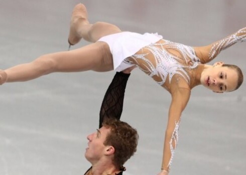 Юлия Антипова на льду. Конец 2013 года