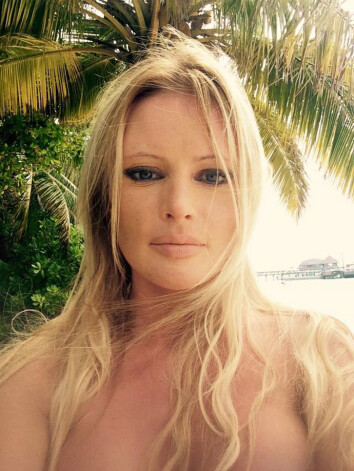 Даже на отдыхе Дана Борисова не обходится без «селфи»!