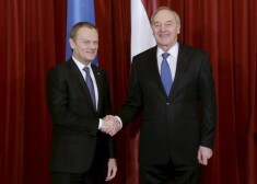 Дональд Туск и Андрис Берзиньш