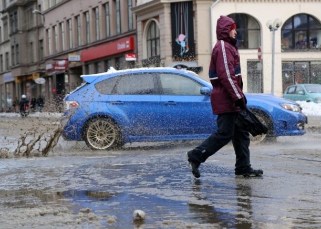 Šonedēļ gaidāms silts laiks un sniega kušana visā Latvijā