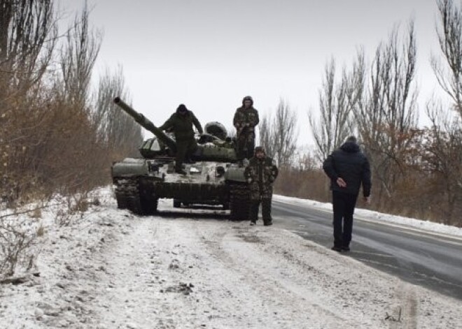 Ukraina aplēsusi, cik tanku patlaban ir Donbasa prokrievisko kaujinieku rīcībā