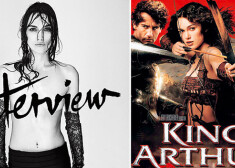 Pirms desmit gadiem filmas Karalis Artūrs reklāmas plakātā  Keiras Naitlijas krūtis tika palielinātas ar fotošopa palīdzību. Šis notikums aktrisi pamatīgi sadusmoja, un žurnālam „Interview” viņa piekrita pozēt puskaila tikai tad, ja krūtis bildē netiks „uzlabotas”.