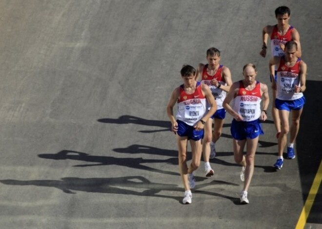 Krievijā uz daudziem gadiem diskvalificē ievērojamus vieglatlētikas olimpiešus