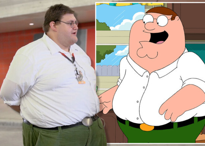 Interneta hits: reāls dubultnieks Pīteram Grifinam no "Family Guy". FOTO