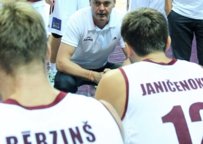 Vīriešu basketbola izlase pirms Eiropas čempionāta aizvadīs 9 pārbaudes spēles