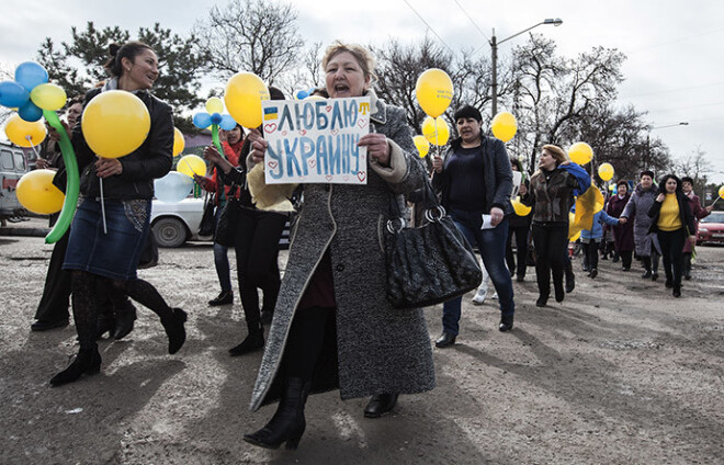 Krimas tatāri atbalsta Ukrainu.