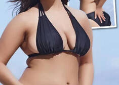 Ešlijas Grehema figūra nebūt nelīdzinās vispārpieņemtajiem modeles auguma standartiem.