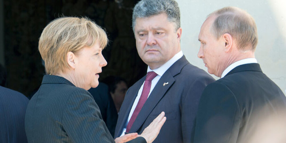 Vācijas, Francijas, Ukrainas un Krievijas līderi trešdien tiksies Minskā