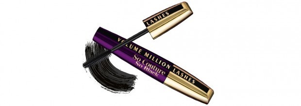 LOreal Paris Volume Million Lashes So Couture So Black skropstu tuša ar 408 sariņiem un neo black pigmentiem nevainojamam rezultātam (EUR 16,49)