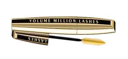 LOreal Paris Volume Million Lashes klasiska, melna skropstu tuša ar elastomēra birstīti perfektam skropstu apjomam (EUR 16,49)