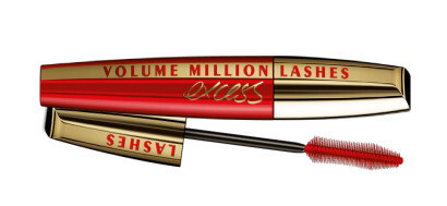 LOreal Paris Volume Million Lashes Excess tuša ar elastomēra megabirstīti, bagātīgi apjomīgām un atdalītām skropstām. (EUR 16,49)