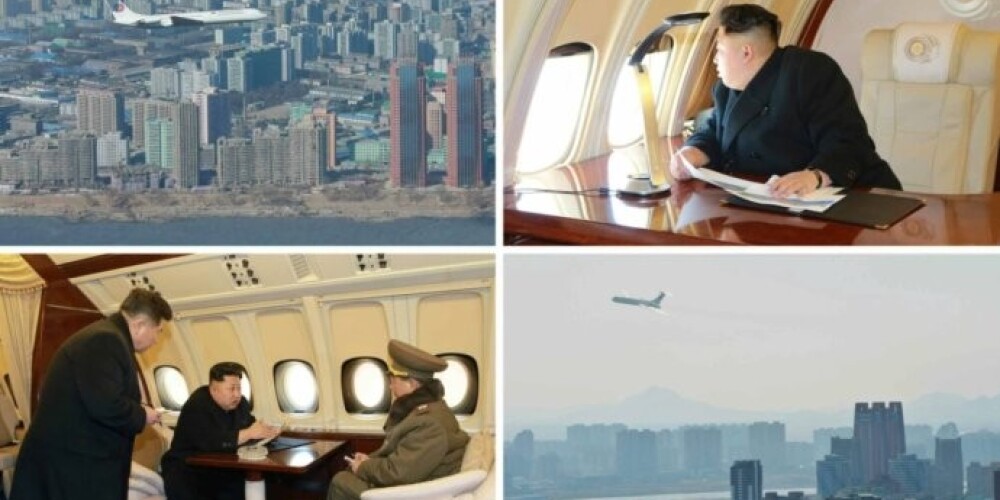 Полет лидера КНДР над Пхеньяном заставил прессу обсуждать роскошь его самолета