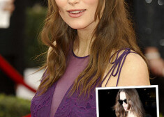 Keira Naitlija ar vīru – grupas „Klaxon” mūziķi Džeimsu Raitonu. „Manam vīram tagad ir lielisks laiks. Es ēdu par diviem un viņš dzer par diviem,” smejas „Oskara” balvai nominētā aktrise.