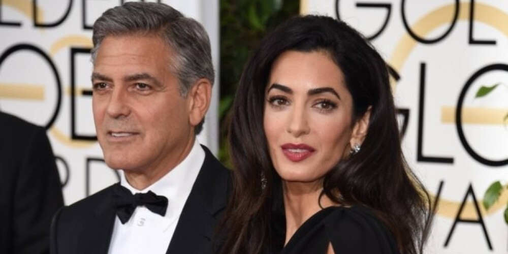 52-летний Джордж Клуни и 36-летняя Амаль Аламуддин сыграли свадьбу в Венеции 27 сентября 2014 года