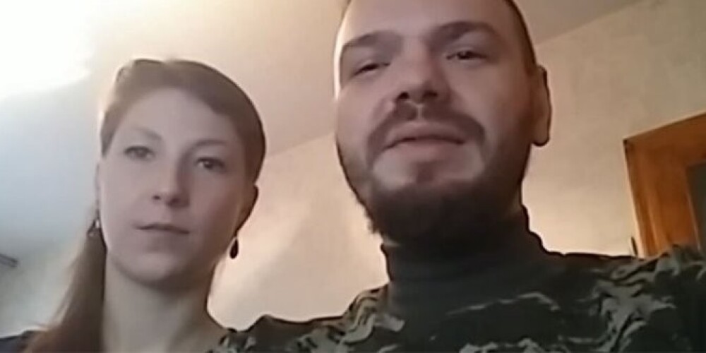 Приехавшие из Прибалтики защищать Донбасс Валентин и Марго. В Латвию парочка "сепаратистов" возвращаться не собирается