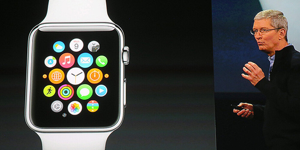 "Tā kā "Apple Watch" ir iebūvēts skaļrunis un mikrofons, jūs savā pulkstenī varēsiet saņemt zvanus. Es uz to esmu gaidījis, kopš biju piecus gadus vecs," norādīja uzņēmuma vadītājs Tims Kuks.