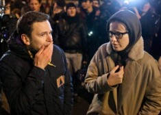 Илья Яшин и Ксения Собчак