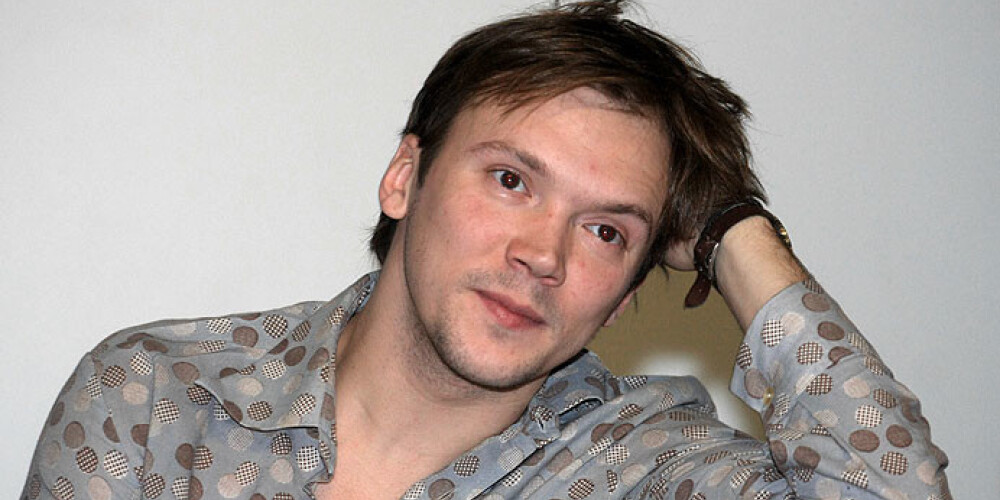 Latvijas Nacionālā teātra aktieris Arturs Krūzkops.