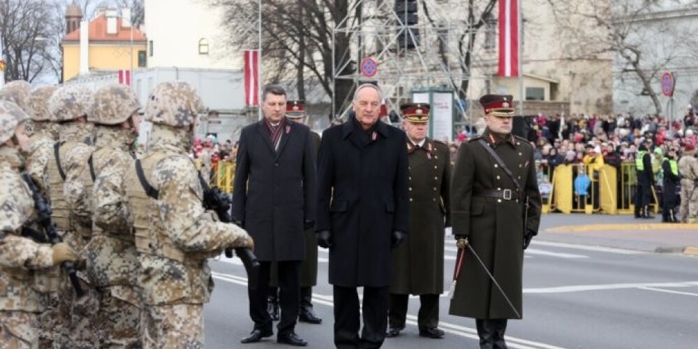 Президент: создание профессиональной армии было правильным выбором для Латвии
