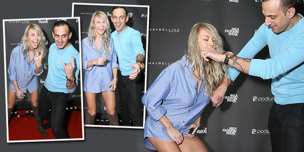 Mūziķes Katy Tindemark un bijušā cietumnieka Edgara Toretto (īstajā uzvārdā – Gailītis) darbības uz sarkanā paklāja daudziem lika novērst skatu no šī pārīša.