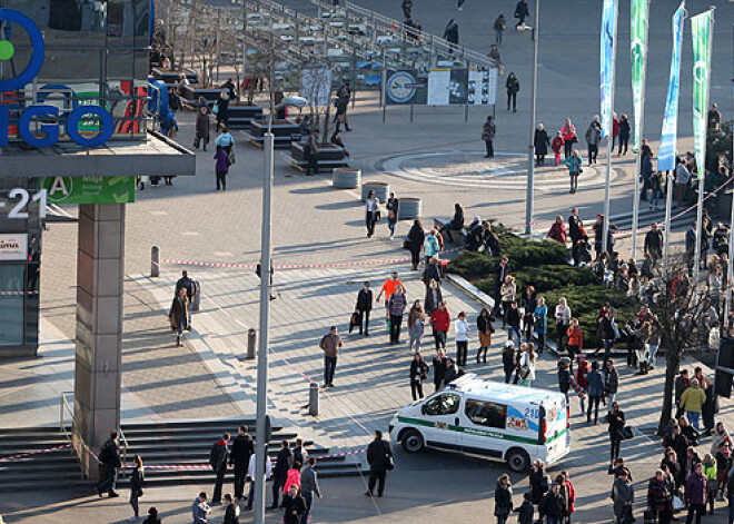 Uz laiku slēgts tirdzniecības centrs "Origo"