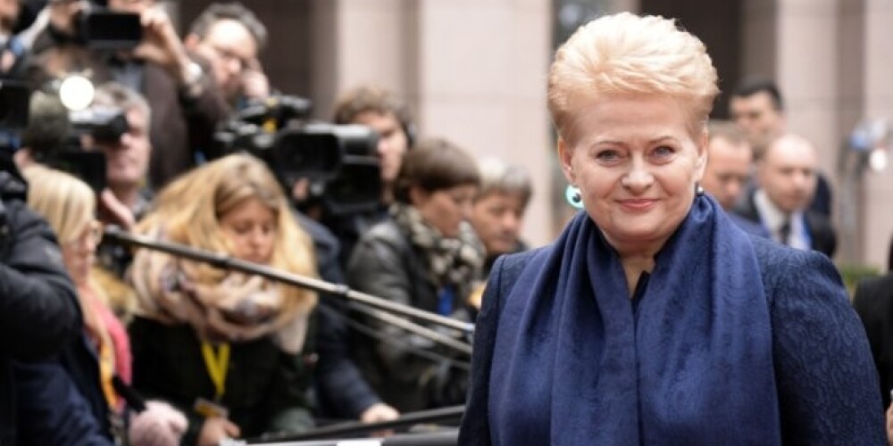 Президент Литвы Даля Грибаускайте получила общенациональную украинскую премию «Человек года» — 2014