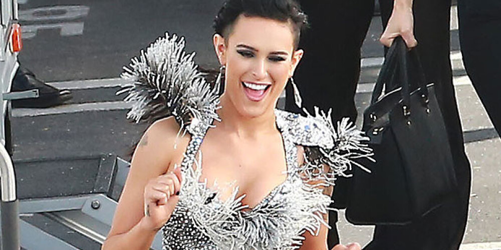 Румер Уиллис зажигает и за кулисами съемочного павильона «Танцев со звездами»